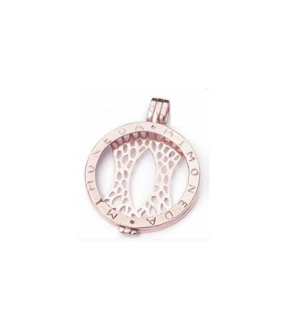 PENDANT SILVER ROSEGOLD - PLATED