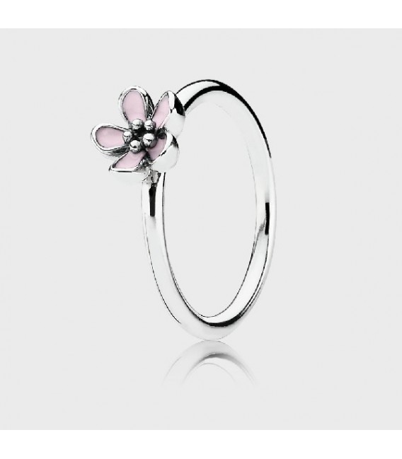 RUPONR ANILLO PLATA ESMAL ROSA