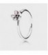 RUPONR ANILLO PLATA ESMAL ROSA