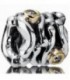 CHARM PLATA ORO 14K DIAM TRANS