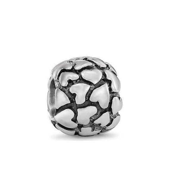 ABALORIO DE PLATA CORAZONES
