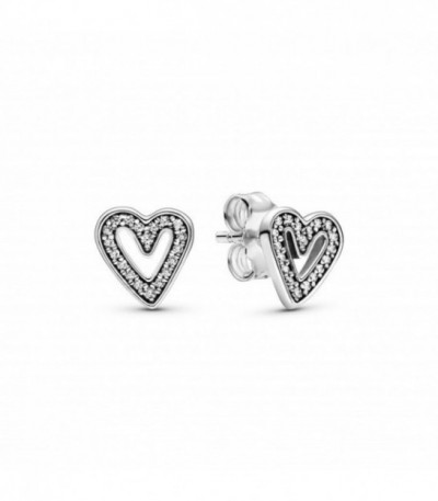 HEART SILVER EARRINGS