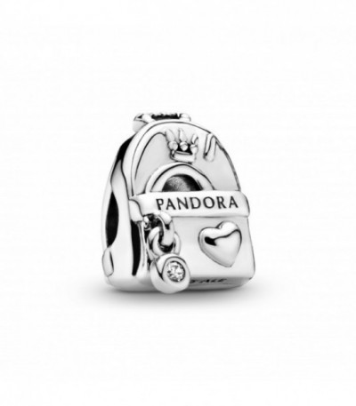 CHARM PLATA CIRCONITA MOCHILA