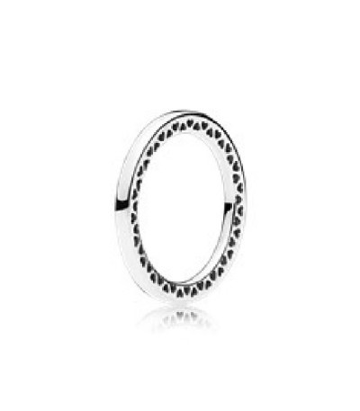ANILLO PLATA CORAZONES