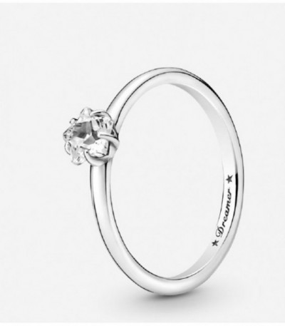 Anillo Solitario Estrella Brillante Cele