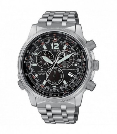 Reloj Crono Pilot Super Titanio de Citizen España de la colección Radiocontrol