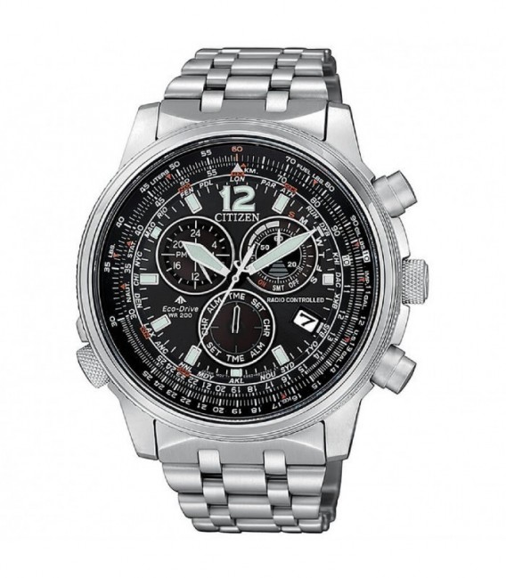 Reloj Crono Pilot Acero de Citizen España de la colección Radiocontrol