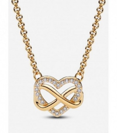 Pandora Collar Infinito Corazón