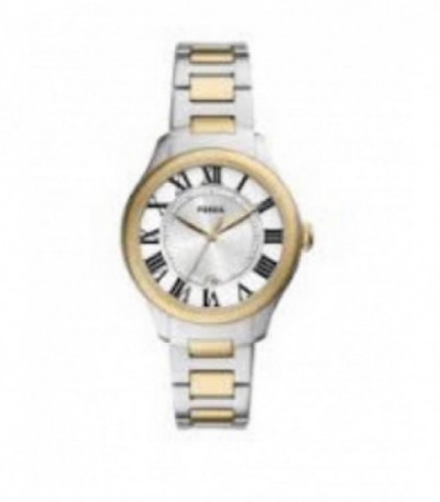 Reloj Gilmore de acero inoxidable en dos tonos con tres agujas y fecha