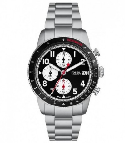 Reloj con cronógrafo Machine de acero inoxidable